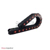 انرژی چین 35 در 60 HQM اچ کیو ام Energy Chain یا انرژی گاید (محافظ کابل) مدل FKS اف کا اس R150 با ابعاد داخلی 35×60 و ابعاد خارجی 50×80 با پل پوشیده (انرژی چین اف کا اس)