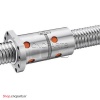 مهره بالسکرو دوبل 80 گام 20 ballscrew اچ کیو ام HQM مدل DFU-80-20-T4 (پیچ و مهره cnc سی ان سی) (اورجینال وارداتی)