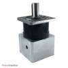 گیربکس 160 خورشیدی سرووموتور HQM اچ کیو ام مدل LB160-005-42 سایز 180 نسبت 1 به 5 شفت ورودی 42 شفت خروجی 40 فلنج مربعی مناسب 7.5 کیلووات 1500 دور (گیربکس سیاره ای) (اورجینال وارداتی)