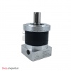 گیربکس 90 خورشیدی سرووموتور HQM اچ کیو ام مدل LE90-005-14-step86 سایز 90 نسبت 1 به 5 شفت ورودی 14 شفت خروجی 22 فلنج گرد مناسب استپ فلنج 86 (نما 34) (گیربکس سیاره ای) (اورجینال وارداتی)