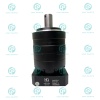 گیربکس 90 خورشیدی سرووموتور HQM اچ کیو ام مدل SE90-100-19 سایز 90 نسبت 1 به 100 شفت ورودی 19 شفت خروجی 22 فلنج گرد مناسب 750 وات 3000 دور (گیربکس سیاره ای) (اورجینال وارداتی)