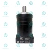 گیربکس 90 خورشیدی سرووموتور HQM اچ کیو ام مدل SE90-020-19 سایز 90 نسبت 1 به 20 شفت ورودی 19 شفت خروجی 22 فلنج گرد مناسب 750 وات 3000 دور (گیربکس سیاره ای) (اورجینال وارداتی)