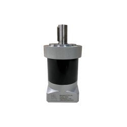 گیربکس 70 خورشیدی سرووموتور HQM اچ کیو ام مدل LE70-025-14 سایز 70 نسبت 1 به 25 شفت ورودی 14 شفت خروجی 16 فلنج گرد مناسب 400 وات 3000 دور (گیربکس سیاره ای) (اورجینال وارداتی)