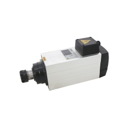 اسپیندل 6 کیلووات hqm اچ کیو ام مدل A060-3238-18 هوا خنک (380V/6KW/ER32/18000RPM) (اورجینال وارداتی)