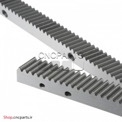 دنده شانه ای مورب Rack M3 مدل HQM اچ کیو ام شاخه یک متری عرض 29 میلی متر و ارتفاع 30 میلی متر