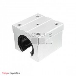 بلبرینگ خطی بلوکی قطر 12 میلی متر اچ کیو ام  HQM مدل SBR12UU شیاردار بدون لبه (واگن (کالسکه) بدون لبه SBR) (اورجینال وارداتی)