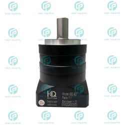 گیربکس 90 خورشیدی سرووموتور HQM اچ کیو ام مدل SE90-007-19 سایز 90 نسبت 1 به 7 شفت ورودی 19 شفت خروجی 22 فلنج گرد مناسب 750 وات 3000 دور (گیربکس سیاره ای) (اورجینال وارداتی)