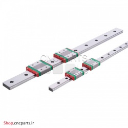 ریل 7 cnc سی ان سی hiwin هایوین مدل MGNR7-L100 مینیاتوری