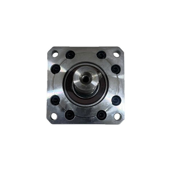 گیربکس 70 خورشیدی سرووموتور HQM اچ کیو ام مدل LB70-010-14 سایز 70 نسبت 1 به 10 شفت ورودی 14 شفت خروجی 16 فلنج مربعی مناسب 400 وات 3000 دور (گیربکس سیاره ای) (اورجینال وارداتی)