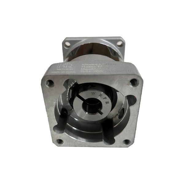 گیربکس 70 خورشیدی سرووموتور HQM اچ کیو ام مدل LB70-010-14 سایز 70 نسبت 1 به 10 شفت ورودی 14 شفت خروجی 16 فلنج مربعی مناسب 400 وات 3000 دور (گیربکس سیاره ای) (اورجینال وارداتی)
