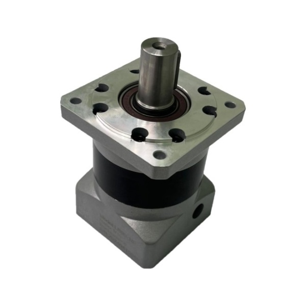 گیربکس 90 خورشیدی سرووموتور HQM اچ کیو ام مدل LB90-010-19 سایز 90 نسبت 1 به 10 شفت ورودی 19 شفت خروجی 22 فلنج مربعی مناسب 750 وات 3000 دور (گیربکس سیاره ای) (اورجینال وارداتی)