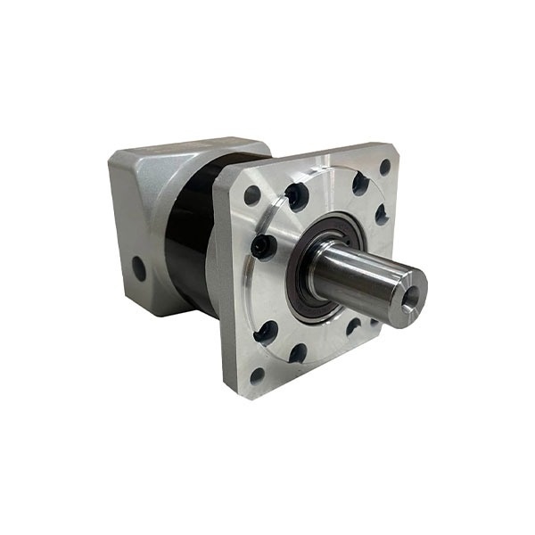 گیربکس 90 خورشیدی سرووموتور HQM اچ کیو ام مدل LE90-005-19 سایز 90 نسبت 1 به 5 شفت ورودی 19 شفت خروجی 22 فلنج گرد مناسب 750 وات 3000 دور (گیربکس سیاره ای) (اورجینال وارداتی)