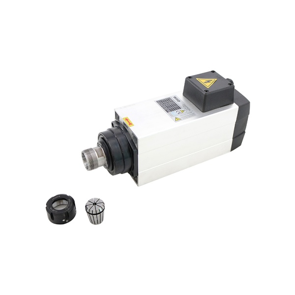 اسپیندل 6 کیلووات hqm اچ کیو ام مدل AW060-3238-18 هوا خنک (ضد آب) (380V/6.0KW/ER32/18000RPM) (اورجینال وارداتی)