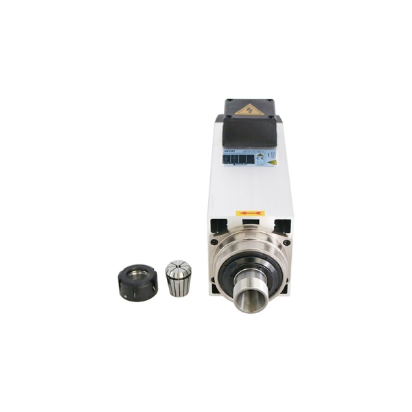 اسپیندل 7.5 کیلووات hqm اچ کیو ام مدل AW075-3238-18 هوا خنک (ضد آب) (380V/7.5KW/ER32/18000RPM) (اورجینال وارداتی)