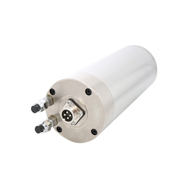 اسپیندل 2.2 کیلووات hqm اچ کیو ام مدل W022-080-2022-24 آب خنک قطر 80 میلی متر (220V/2.2KW/ER20/24000RPM) (اورجینال وارداتی)