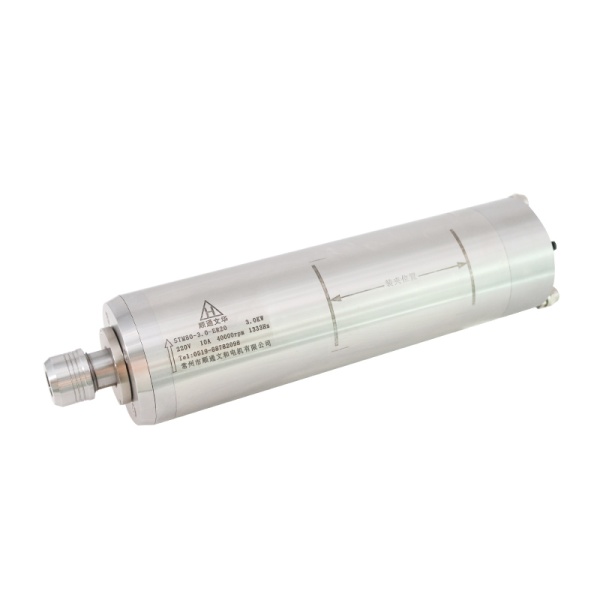 اسپیندل 3 کیلووات hqm اچ کیو ام مدل W030-100-2038-24 آب خنک قطر 100 میلی متر (380V/3KW/ER20/24000RPM) (اورجینال وارداتی)