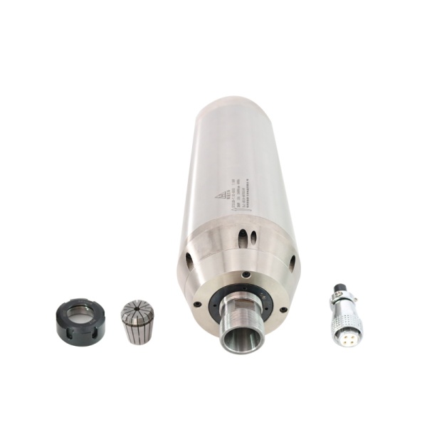 اسپیندل 6.5 کیلووات hqm اچ کیو ام مدل W065-125-3238-24 آب خنک قطر 125 میلی متر (380V/6.5KW/ER32/24000RPM) (اورجینال وارداتی)
