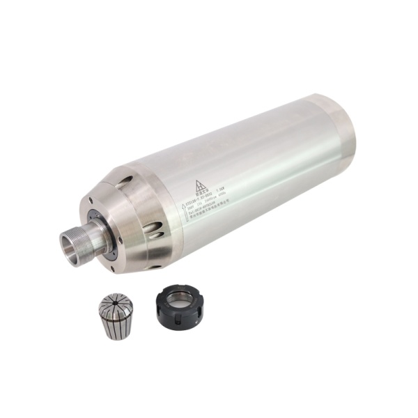 اسپیندل 7.5 کیلووات hqm اچ کیو ام مدل W075-125-3238-24 آب خنک قطر 125 میلی متر (380V/7.5KW/ER32/24000RPM) (اورجینال وارداتی)