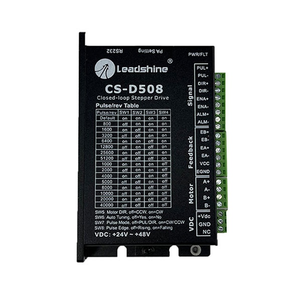 استپ درایو 8 آمپر Leadshine لیدشاین مدل CS-D508 مخصوص استپ موتورهای CS-M22313 و CS-M22323  (اورجینال وارداتی)
