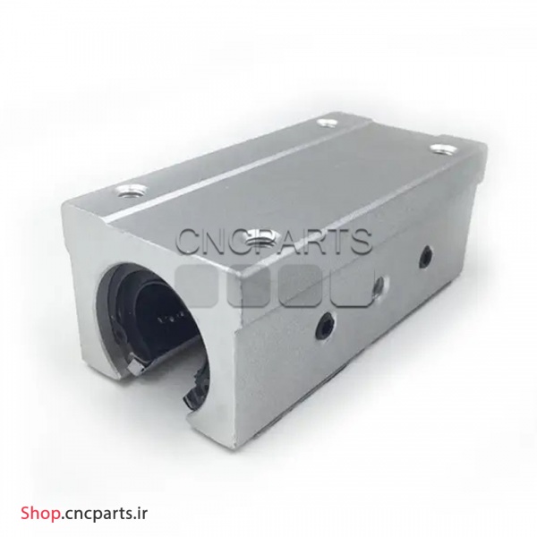 بلبرینگ خطی بلوکی قطر 20 میلی متر اچ کیو ام HQM مدل SBR20LUU شیاردار بدون لبه بلند (واگن (کالسکه) بدون لبه SBR) (اورجینال وارداتی)