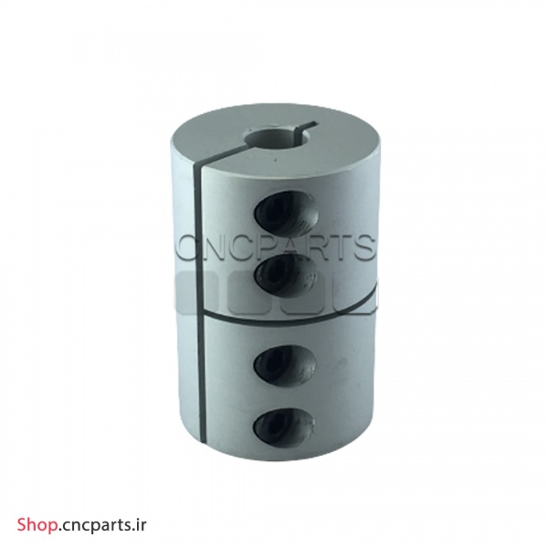 کوپلینگ coupling برند HQM اچ کیو ام شفت ورودی و خروجی 8 قطر 32 مدل D32-L45 ساخت چین (کوپلینگ دقیق)