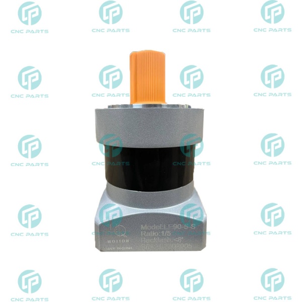 گیربکس 90 خورشیدی سرووموتور HQM اچ کیو ام مدل LE90-005-16-step86 سایز 90 نسبت 1 به 5 شفت ورودی 16 شفت خروجی 22 فلنج گرد مناسب استپ فلنج 86 (نما 34) (گیربکس سیاره ای) (اورجینال وارداتی)