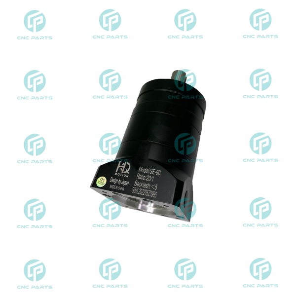 گیربکس 90 خورشیدی سرووموتور HQM اچ کیو ام مدل SE90-020-19 سایز 90 نسبت 1 به 20 شفت ورودی 19 شفت خروجی 22 فلنج گرد مناسب 750 وات 3000 دور (گیربکس سیاره ای) (اورجینال وارداتی)