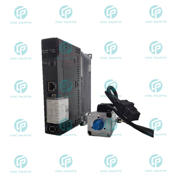 سروو موتور 400w وات delta دلتا ساده 3000 دور rpm مدل ECM-A3L-CY0604RS1 کد درایو ASD-A3-0421-M سری A3 (دارای کابل و کانکتور)