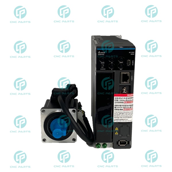 سروو موتور 750w وات delta دلتا ساده 3000 دور rpm مدل ECM-B3M-C20807RS1 کد درایو ASD-B3-0721-L سری B3 (دارای کابل و کانکتور)