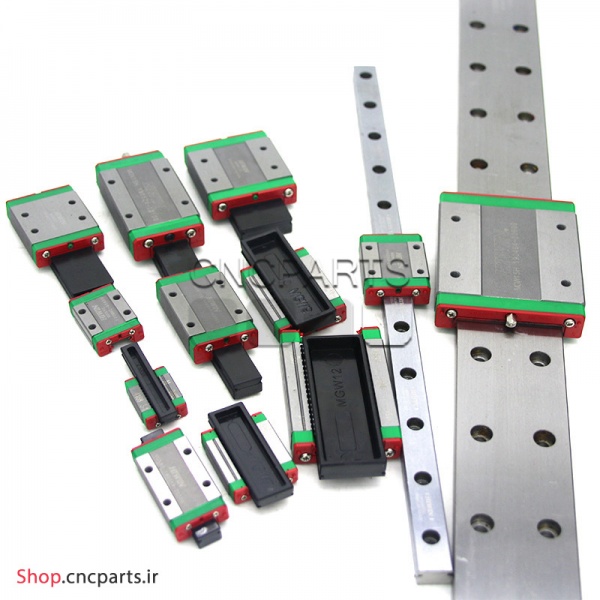 ریل 9 cnc سی ان سی HIWIN هایوین مدل MGWR9-L160 مینیاتوری
