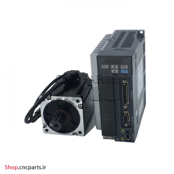 سروو موتور 750w وات alpha آلفا ساده 3000 دور rpm مدل CMA-C2080719 کد درایو SD-F-0721