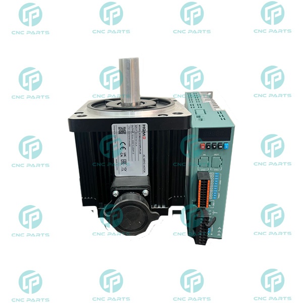 سروو موتور 1kw کیلووات ترمزدار hqm اچ کیو ام 2000 دور rpm مدل ECMA-E21310BS کد درایو ASD-F-1521-B به همراه کابل