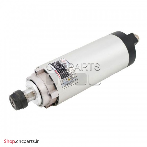 اسپیندل 1.5 کیلووات hqm اچ کیو ام مدل W015-080-1122-36 آب خنک قطر 80 میلی متر (220V/1.5KW/ER11/36000RPM) (اورجینال وارداتی)