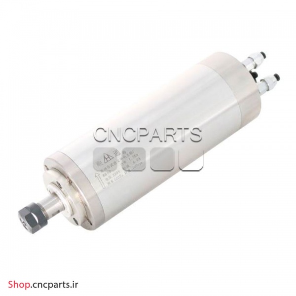 اسپیندل 1.5 کیلووات hqm اچ کیو ام مدل W015-080-1622-24 آب خنک قطر 80 میلی متر (220V/1.5KW/ER16/24000RPM) (اورجینال وارداتی)