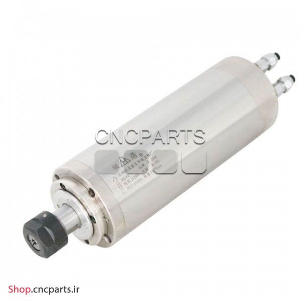 اسپیندل 2.2 کیلووات hqm اچ کیو ام مدل W022-080-2022-24 آب خنک قطر 80 میلی متر (220V/2.2KW/ER20/24000RPM) (اورجینال وارداتی)