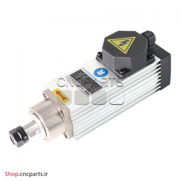 اسپیندل 750 وات hqm اچ کیو ام مدل A007-1622-18 هوا خنک (220V/0.75KW/ER16/18000RPM) (اورجینال وارداتی)