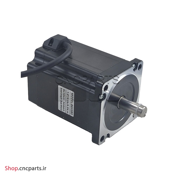 استپ موتور 85 کیلوگرم سانتی متر cnc سی ان سی HQM اچ کیو ام 85kg.cm/8.5n.m مدل 86HS85 دو فاز 2ph نما nema 34 (اورجینال وارداتی)